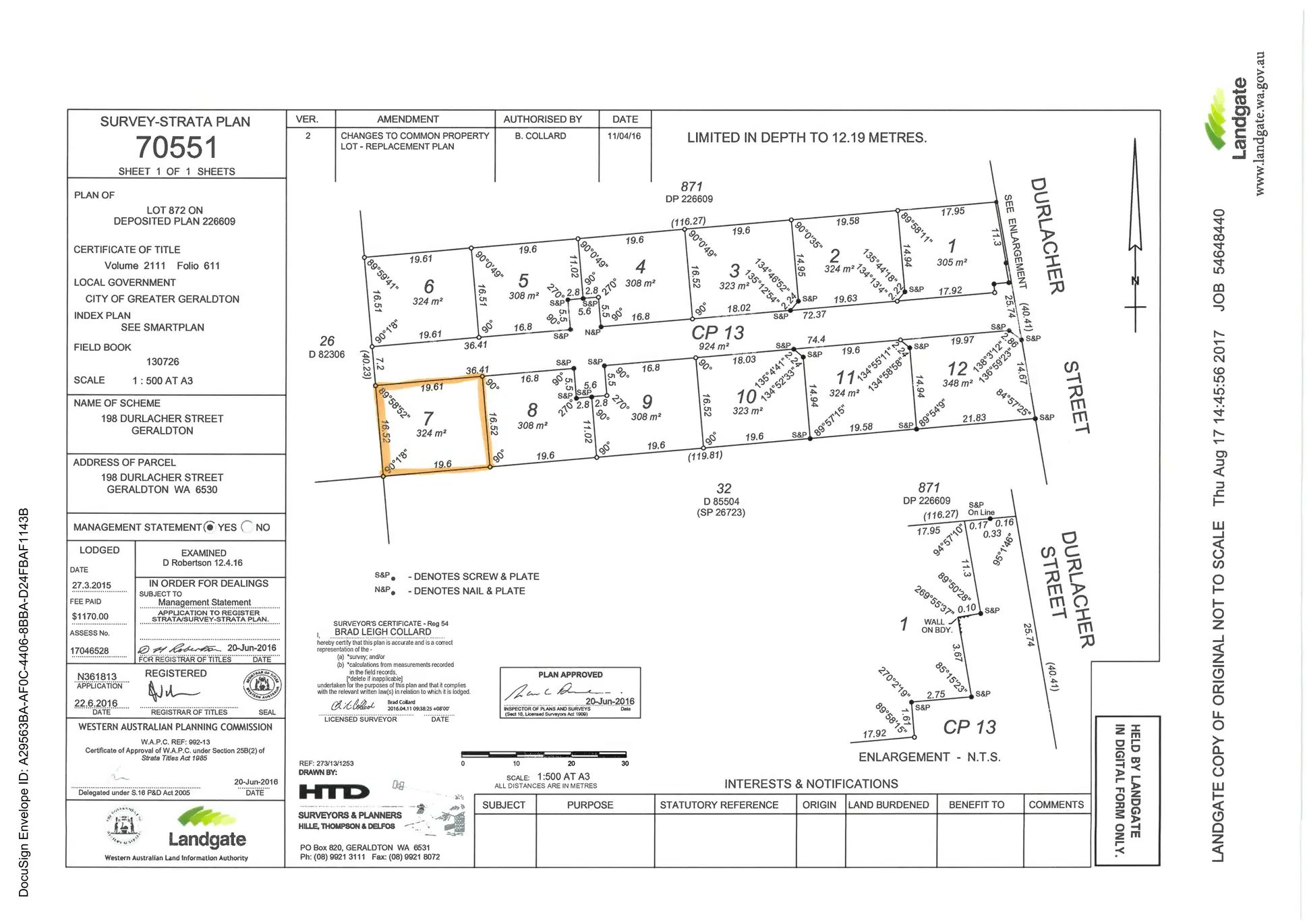 [Land for Sale] 198 Durlacher Street, Geraldton OpenLot
